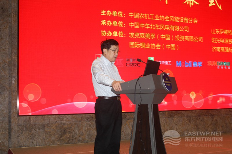 中國農機工業協會風能設備分會理事長楊校生